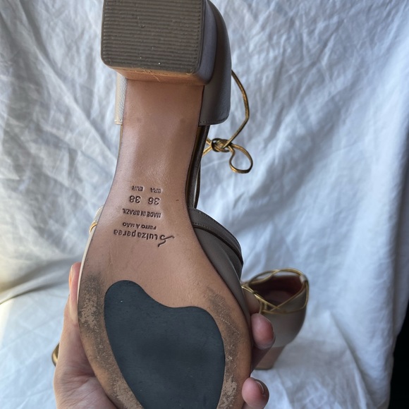 Luiza Perea Ives Open Toe Heel (Size 38 EU/ 7 US) - Picture 7 of 8